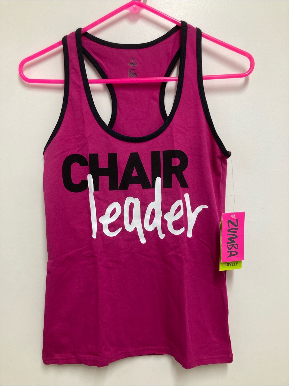 Zumba Sentao Instructor Hot Pink Tank